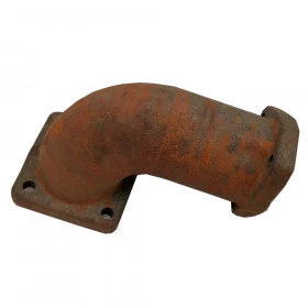 Cotovelo Escapamento Trator CBT 8240 Motor Perkins 4236 