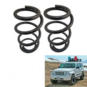 Mola para Lift de Suspensão Traseira Cherokee Liberty (sport) 2009 à 2012 Composto Por 2 Molas 40 mm Mais Altas e Reforç