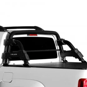Santo Antônio Track STR Preto Hilux 2005 a 2015 com Barra