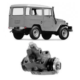 CILINDRO DA RODA DIANTEIRA LADO DIREITO SUPERIOR PARA TOYOTA BANDEIRANTE ANO 1958 EM DIANTE