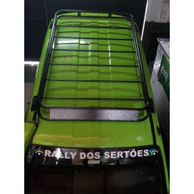 Bagageiro Jimny Duplo Reforçado pintura epóxi, fixação nos furos originais