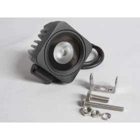 Farol de Milha LED com 1 Led / 10w - Alcance médio de 50m