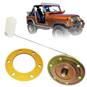 Boia do Tanque de Combustível 6 Furos com Junta para Jeep Willys CJ5 - 1955 A 1983