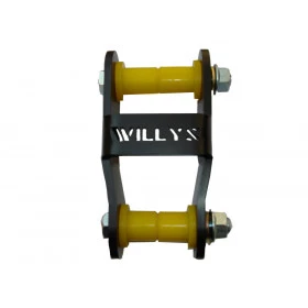 Jumelo Alto Reforçado para Jeep Willys CJ5 com bucha em PU