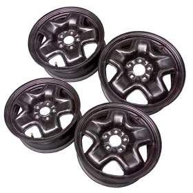 Jogo de 4 Rodas Fiat Toro, Renegade, Compass, R16 - Aço - Furação 5x110