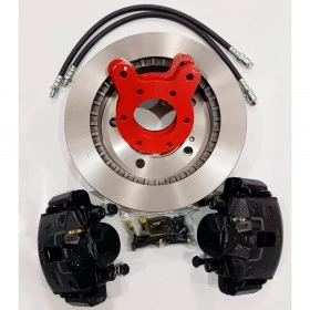 Kit de Freio com Disco Dianteiro (Ventilado) - Jeep Willys com Pinça Recondicionada