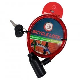 Trava/Cadeado para bicicleta 650mm x 9mm