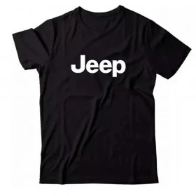 Camiseta Personalizada Jeep na Cor Preta