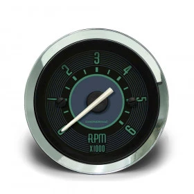 Contagiros Rel 52mm 6000 Rpm Verde Vw Fusca/ Kombi/ Brasilia