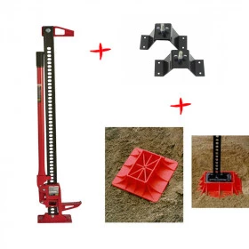  Kit / Combo Macaco (Tipo) Hi Lift / Marca Hi Jack 1,50 mts + Suporte + Base