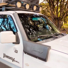 Snorkel Esportivo em Fibra para Suzuki Jimny 2013 em Diante Modelo Nacional 