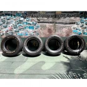 Jogo de Pneus 235/65 R17 Maxxis Bravo 771 All terrain Semi Novos Rodou Menos de 1000 km