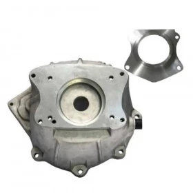 Kit adaptação capa do motor  para cambio 3 e 4 Marchas Willys que estava acoplado com motor 6cc ( eixo curto )