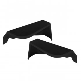 Kit Para-lama dianteiro 7cm mais largo ( Lado Direito e Esquerdo ) em fibra para Jeep Willys CJ3