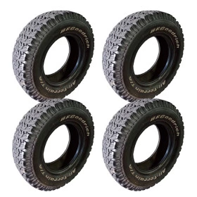 Jogo com 4 Pneus  245/75 R16 BFGoodrich AT 70% de Vida Útil