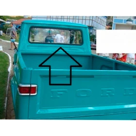 Vidro Traseiro (Vigia) F75 Ford e Willys Perfeito Estado