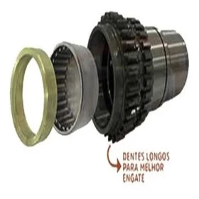 Eixo Copo Engate Caixa Reduzida Ranger 4x4 98/2012 Troller 4x4 29 Dentes FOTZ7017CWILL