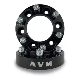 Espaçador Alargador de Roda Black AVM 6U009BL 6x139,7 31,75mm Troller / L200 Triton / Bandeirante / Hilux - O Par