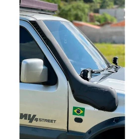 Snorkel Jimny 2000 à 2012 Feito em Fibra Reforçada Protege o Motor Evitando a Entrada de Água