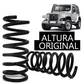 Par de Mola de Suspensão Traseira Troller  2002 à 2014 - Altura Original