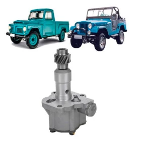 Bomba Óleo Willys F75 Rural 6 Cilindros