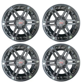 Jogo com 4 Rodas de Liga Leve 17x9 Off Set Zero