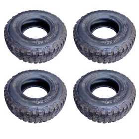 Jogo com 4 Pneus  37X12.5 R17  Mud Terrain Perfeitos Rodaram 3.000km