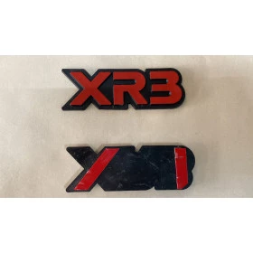 Emblema Letreiro Xr3 Ford Escort Xr3 1983