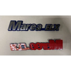 Emblema Traseiro Fiat Marea ELX 