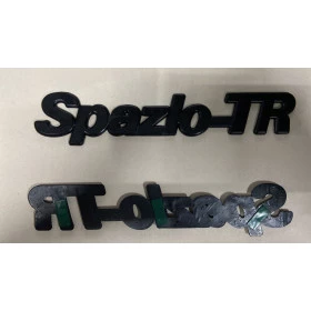 Emblema Spazio Tr - Preto