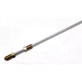 Tubo Rígido de Freio Diant LD 80cm para MB, GPW, M38, CJ2A, CJ3A, CJ3B, E CJ5 com Porcas