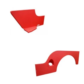 Lateral Esquerda Jeep Willys Cj3 Original - Kit com Parte Dianteira e Traseira