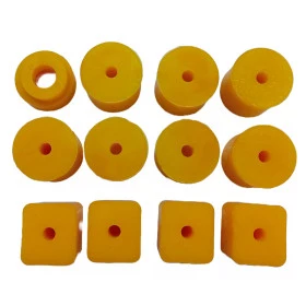 Jogo de Calço de Carroceria / Coxim 2 Pol em PU para Jeep Willys 