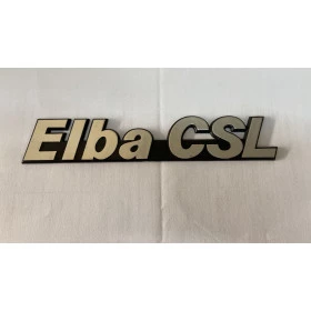 Emblema Letreiro Nome Elba Csl 