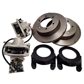 Kit de Freio a Disco Dianteiro Completo p/ Troller 2002 à 2014 Ideal para Pneus Grandes