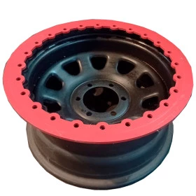 Roda com Beadlock 17x9 6 furos de 139,7 Peça Usada em Perfeito Estado