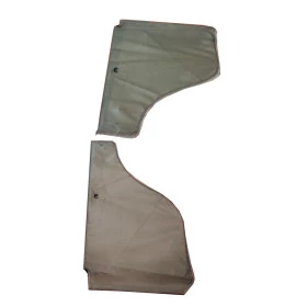 Par de portas Bege Iraque Jeep Willys CJ5 Usadas Perfeito Estado