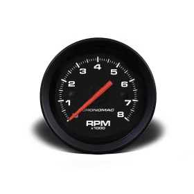 Contagiros 52mm 8.000RPM Street na Cor Preta