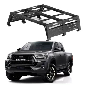 Bagageiro Caçamba para Barraca Teto Toyota Hilux 2016 á 2020