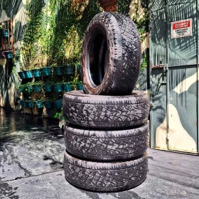 Jogo com 4 Pneus  265/65 R17 50% de Vida Útil, Ranger, S10 e Novo Troller pirelli
