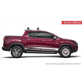 Faixa Lateral Adesiva para Fiat Toro Off Road
