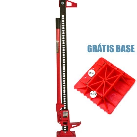 Macaco (Tipo) Hi Lift / Marca Hi Jack 1,20 mts Grátis Base para Apoio Macaco Offroad