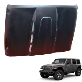 Capô do Motor  Jeep Wrangler  JK 2008 à 2017 em Fibra