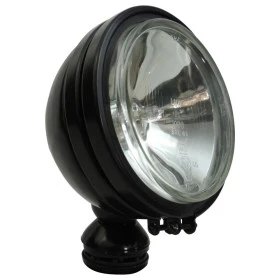 Farol de Milha Off Road Com Pintura Epoxi Preta e Armação em Metal Ø = 135mm