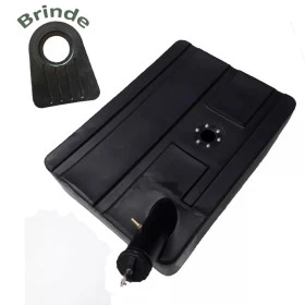 Tanque de Combustivel em Plastico Reforçado Original 39 litros + Tampa para Jeep Willys CJ5 Ano 55 à 83 + BRINDE