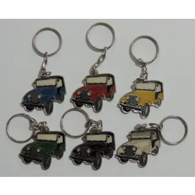 Chaveiro Off-Road Jeep Willys - Pintados a mão (Valor Unitário)