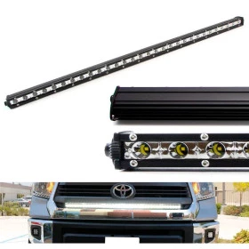 Barra de LED 1,17 Mts Slim 42 Led 126 W 300 Mts de Alcance em Área Livre -Transforma a Noite em Dia