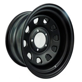 Roda 17x9 5x139 Daytona Black em Aço para Willys, Rural, F75 F1000 Suzuki Samurai Jimny Vitara Niva - MANGELS