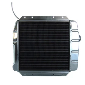 Radiador com Tampa para Jeep Willys CJ5, Rural e F75 de 1955 à 1976 com motor 6 cc