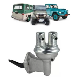 Bomba de combustível Para Motores 6CC Maverick / Jeep Willys CJ5 (1958 A 1976) / F-75 e Rural / Aero Willys / F 100 / It